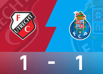 Europa League report: Sainz scored an equalizer, Porto drew 1-1 with ten-man Utrecht